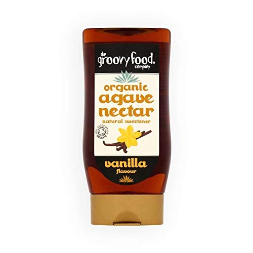 The Groovy Food Company Bio-Agavennektar Vanille-Geschmack, 3 x 250 ml von the groovy food company