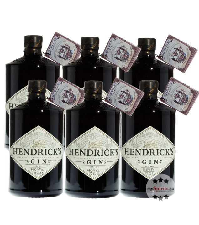 Hendrick’s Gin Set Classic 6 x 0,7l (44 % Vol., 4,2 Liter) von The Hendrick's Gin Distillery