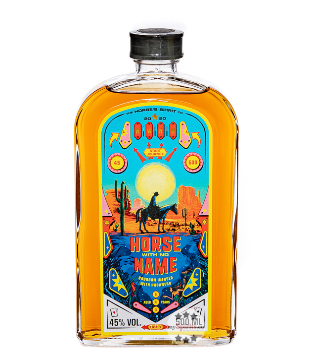 Horse with No Name Bourbon & Habanero Infusion (45 % Vol., 0,5 Liter) von The Horse's Spirit Co.
