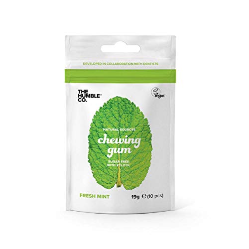 Humble Chewing gum - Fresh mint - Kaugummi - Frische Minze - 4 Pack a 19 g von The Humble Brush