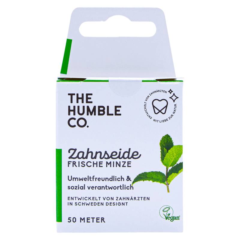 Zahnseide Minze, 50 Meter von The Humble Co.