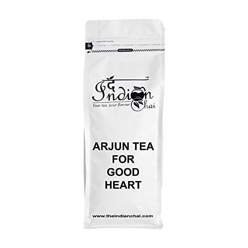 The Indian Chai - Arjun-Tee für gutes Herz, 250 g, mit Arjun-Rinde, Ashwagandha, Bhahmi, Shankhpushpi von The Indian Chai