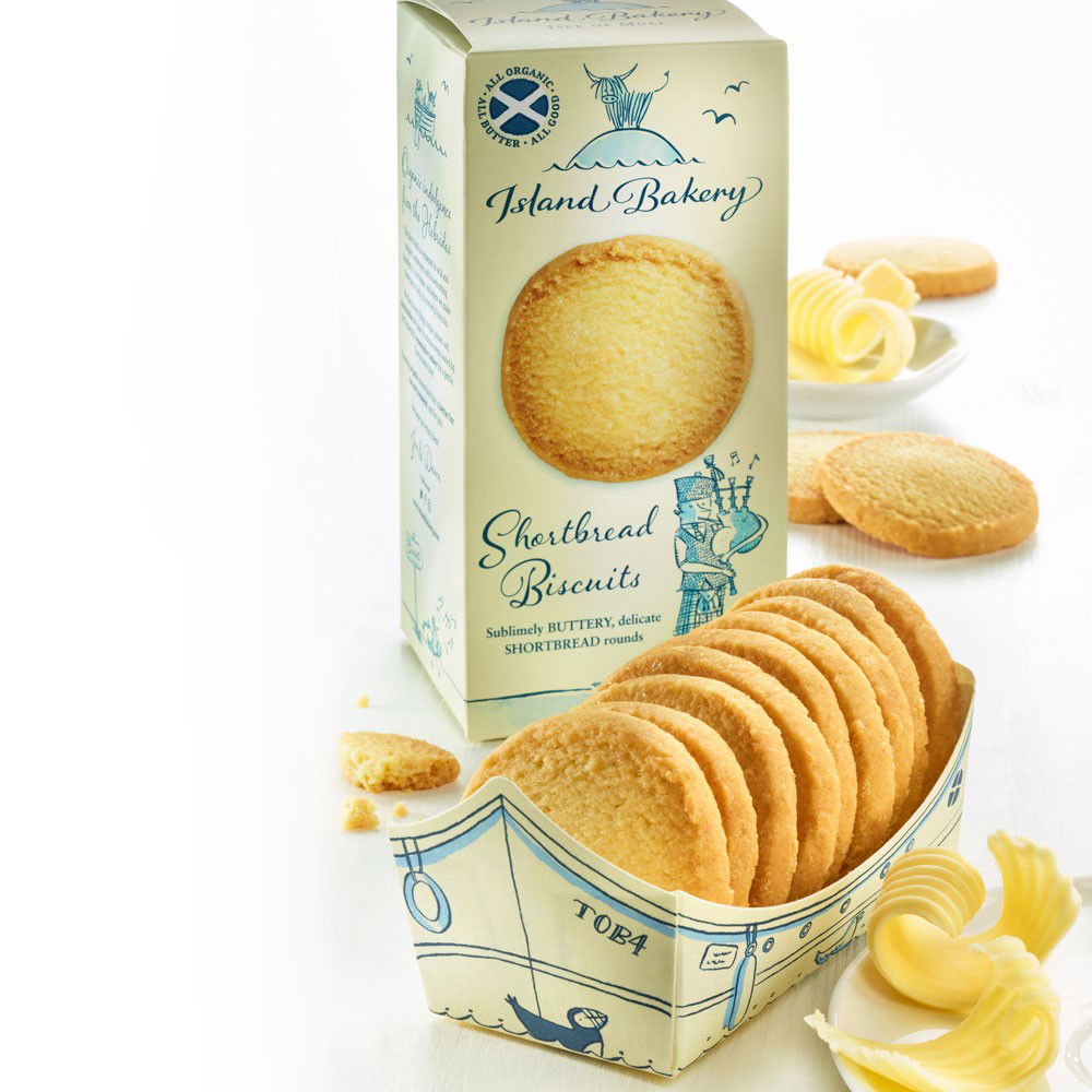 Island Bakery Buttergebäck Biscuits Bio von Island Bakery