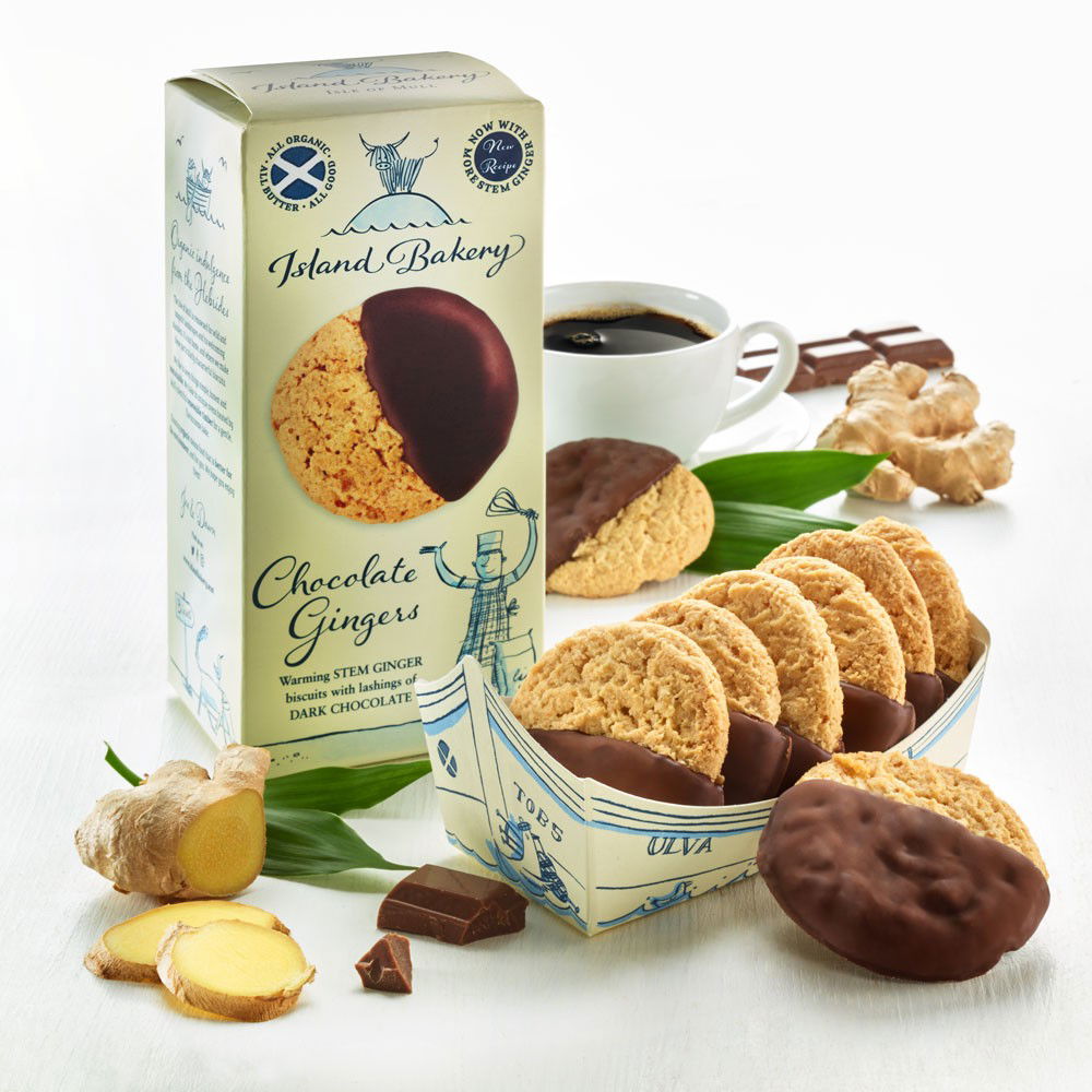 Island Bakery Buttergebäck Ingwer-Zartbitterschokolade Bio von Island Bakery