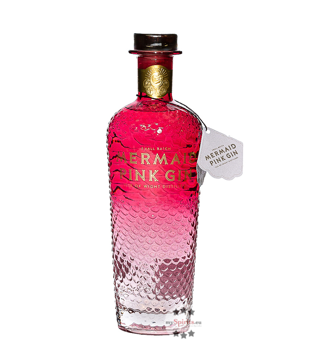 Mermaid Pink Gin (38 % Vol., 0,7 Liter) von The Isle of Wight Distillery