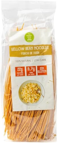 Der Konjac Shop – Gelbe Bohnen Spaghetti Glutenfrei, Proteinreich & Kohlenhydratarm Ideal für Low-Carb & Keto von The Konjac Shop