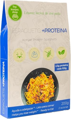 Der Konjak-Shop Konjak-Spaghetti Protein/Keto 270g Shirataki Glutenfrei Wenig Kalorien & Kohlenhydrate (1 Stück) von The Konjac Shop