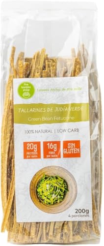 The Konjac Shop – Grüne Bohnennudeln 200g Glutenfrei, Proteinreich & Kohlenhydratarm Low-Carb & Keto-Diäten von The Konjac Shop