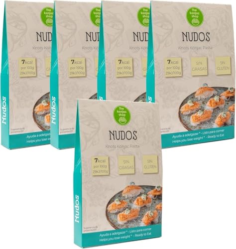 The Konjak Shop - Konjak Nuggets 200g Glutenfrei Wenig Kalorien und Kohlenhydrate (5 Stück) von The Konjac Shop