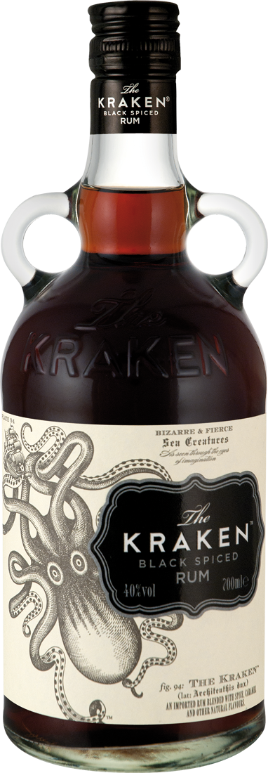 The Kraken Rum Black Spiced 0,7l von Kraken Rum