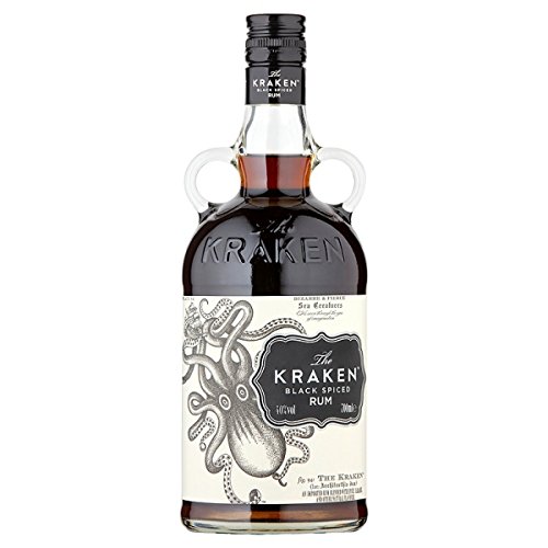 Die Kraken Schwarz Spiced Rum 700ml Pack (6 x 70cl) von The Kraken