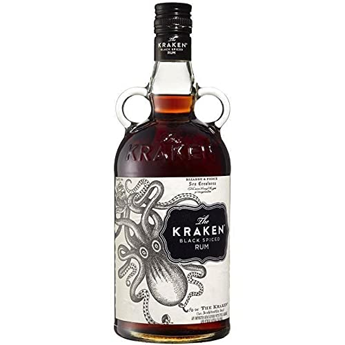 SCHWARZ GEWÜRZTER 1 LITER RUM von The Kraken