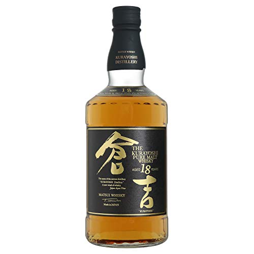 The Kurayoshi 18 Years Old Pure Malt Whisky mit Geschenkverpackung (1 x 0.7 l) von Kurayoshi