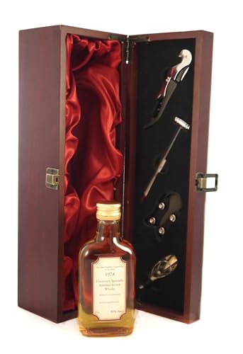 The Malt Distillers' Association of Scotland 1974 Centenary Specially Selected Scotch Whisky (Decanted Selection) 20cls in einer mit Seide ausgestatetten Geschenkbox, 1 x 200ml von The Malt Distillers'