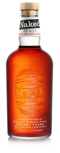 The Famous Grouse | Naked Malt | Blended Malt Scotch Whisky | gereift in First Fill Oloroso Sherry Fässern | 40% Vol | 700ml Einzelflasche von The Naked Grouse
