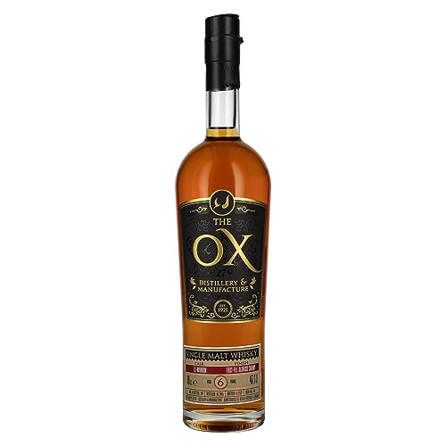 The OX 6 Years Old Single Malt Whisky First Fill Oloroso Finish 47,1% Vol. 0,7l The OX 6 Years Old Single Malt Whisky First Fill Oloroso Finish 47,1% Vol. 0,7l von The OX