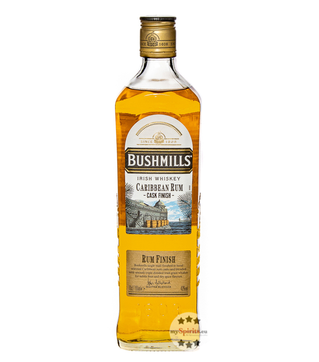 Bushmills Caribbean Rum Cask Finish Whiskey (40 % Vol., 0,7 Liter) von The Old Bushmills Distillery & Co