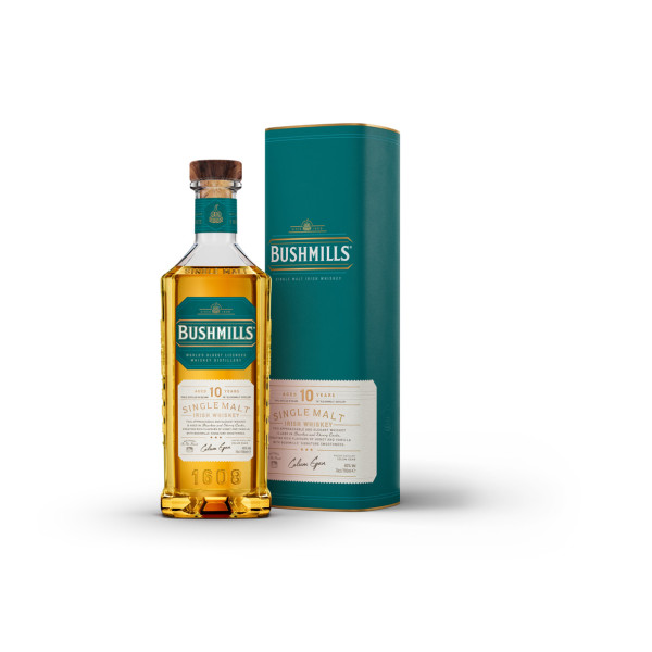 Bushmills Single Malt Irish Whiskey 10 Years 40% vol. 0,7 l von The Old Bushmills Distillery