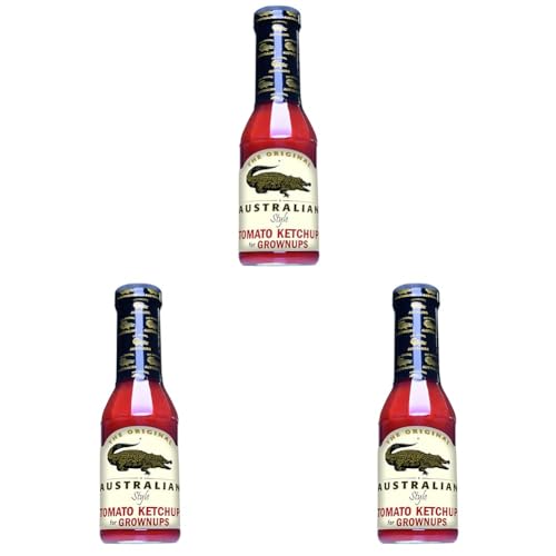 The Original Australian - Tomato Ketchup for Grownups - 355 ml (Packung mit 3) von THE ORIGINAL AUSTRALIAN