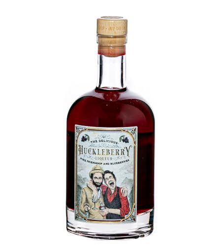 Huckleberry Gin Liqueur 22% vol (1 x 0.5l) - Pure Friendship and Blueberries von Huckleberry Gin