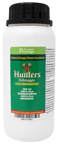 Jaktsnaps-Essenz 280 ml | würzig-süßes Aroma | professionelle Essenz für den Hausgebrauch und die Brennerei | 20 ml Essenz für 750 ml handelsüblichen Wodka oder Korn Jaktsnaps-Essenz 280 ml | würzig-süßes Aroma | professionelle Essenz für den Hausgebrauch und die Brennerei | 20 ml Essenz für 750 ml handelsüblichen Wodka oder Korn von The Original Prestige