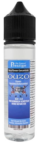"Ouzo-Essenz 60 ml | professionelle Essenz für den Hausgebrauch und die Brennerei | 60 ml Essenz für 2,25 L handelsüblichen Wodka oder Korn" von The Original Prestige