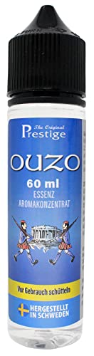 "Ouzo-Essenz 60 ml | professionelle Essenz für den Hausgebrauch und die Brennerei | 60 ml Essenz für 2,25 L handelsüblichen Wodka oder Korn" von The Original Prestige