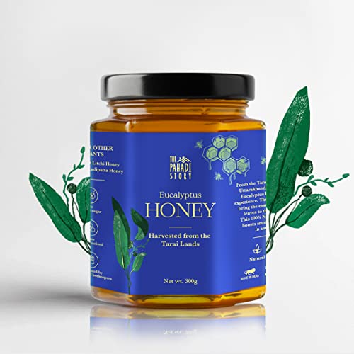 The Pahadi Story Eucalyptus Honey 300gm, No Preservatives, 100% Natural von The Pahadi Story