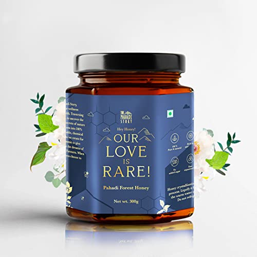 The Pahadi Story Forest Honey 300gm, No Preservatives, 100% Natural von The Pahadi Story