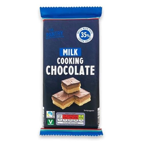 Luxuriöse dunkle Kochschokolade 150g zum Backen von Kuchen oder zum Kochen (Milchkochschokolade) Luxuriöse dunkle Kochschokolade 150g zum Backen von Kuchen oder zum Kochen (Milchkochschokolade) von The Pantry