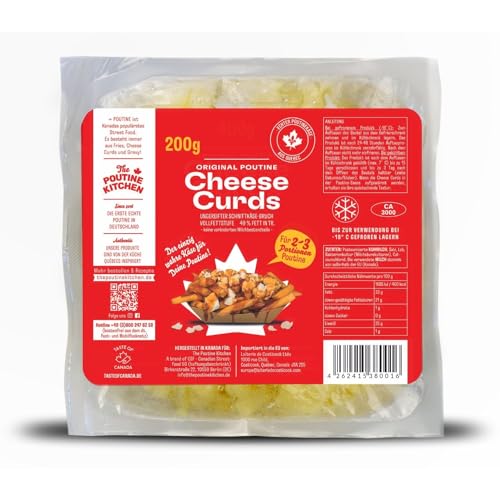 Original Poutine Cheese Curds - Echter Käse für Poutine - Direkt aus Kanada von The Poutine Kitchen