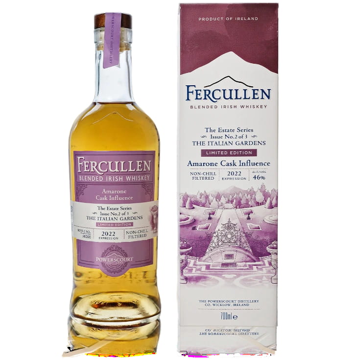 Fercullen Single Malt The Gate Estate Series 3 Amarone Finish 46% vol. 0,7 l Fercullen Single Malt The Gate Estate Series 3 Amarone Finish 46% vol. 0,7 l von The Powerscourt Distillery