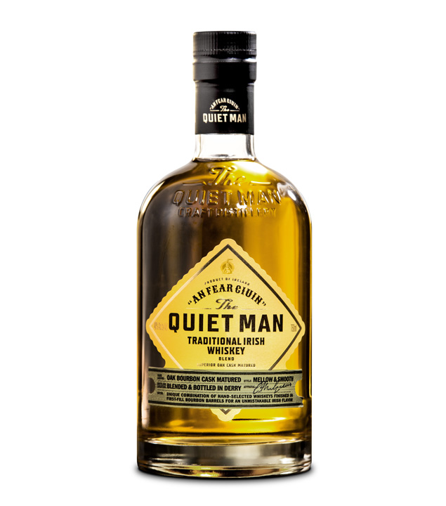 Quiet Man Traditional Irish Whiskey Blend (40 % Vol., 0,7 Liter) von The Quiet Man Whiskey
