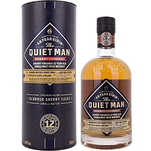 SHERRY FINISHED 12 Jahre OLD SINGLE MALT IRISH WHISKEY 70 CL von The Quiet Man