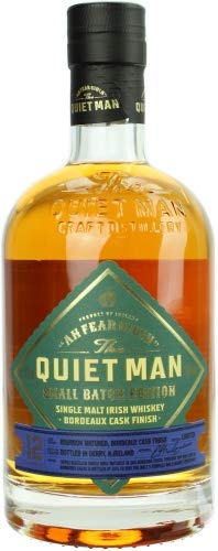 The Quiet Man 12 Jahre Bordeaux Cask Finish 46.0% 0,7l von The Quiet Man