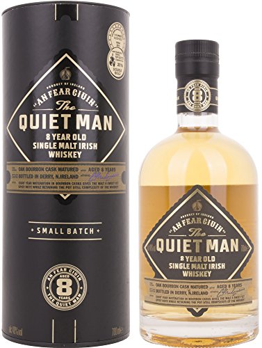 The Quiet Man AN FEAR CIUIN 8 Year Old Single Malt Irish Whiskey 40% Vol. 0,7l in Geschenkbox von The Quiet Man