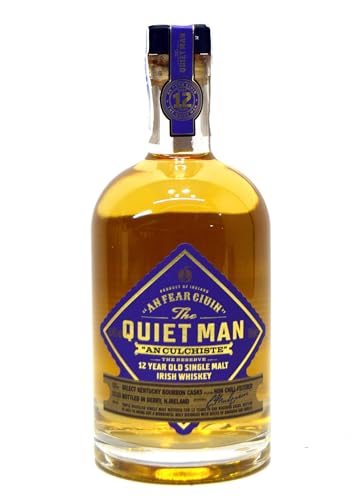 The Quiet Man An Culchist 12 Years Single Malt Irish Whiskey 46% 0,7l Flasche von The Quiet Man