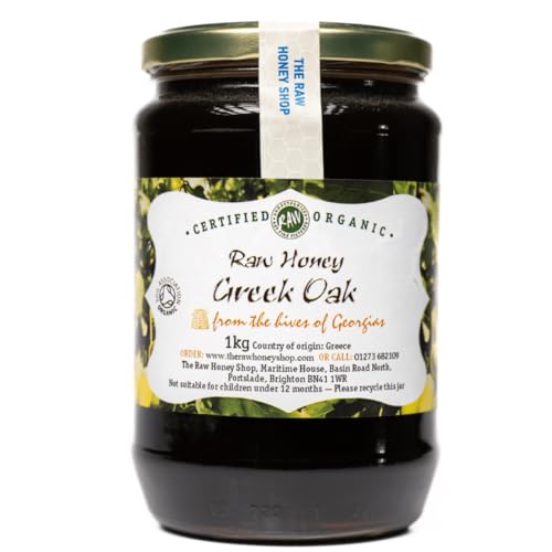 ROHER BIO-EICHENHONIG AUS GRIECHENLAND, 1kg – Active 18.5 – Silberpreis-Gewinner bei den Mediterranean Taste Awards 2023 - Ungefiltert, Kaltgeschleudert und Antibakteriell, The Raw Honey Shop ROHER BIO-EICHENHONIG AUS GRIECHENLAND, 1kg – Active 18.5 – Silberpreis-Gewinner bei den Mediterranean Taste Awards 2023 - Ungefiltert, Kaltgeschleudert und Antibakteriell, The Raw Honey Shop von The Raw Honey Shop