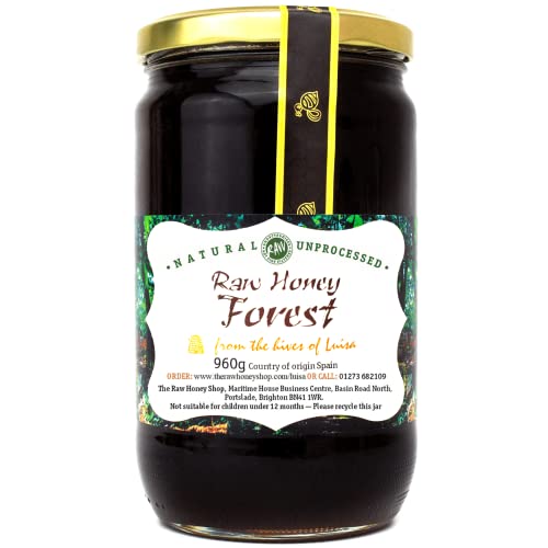 Roh organischer BIO Waldhonig - Raw Organic Forest Honey - The Raw Honey Shop - 960g von The Raw Honey Shop