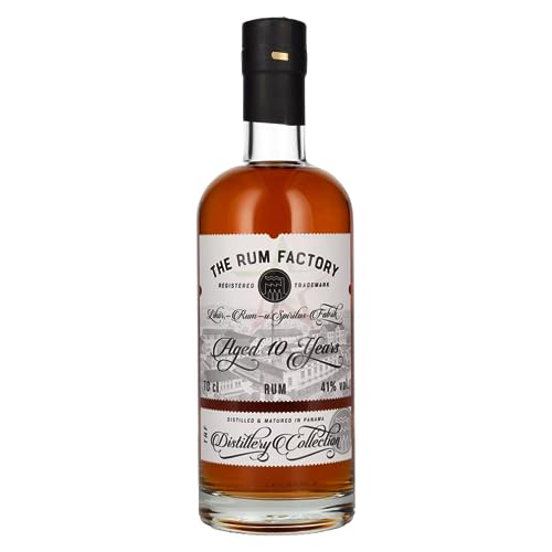 The Rum Factory 10 Years Old Rum 41,00% 0,70 lt. The Rum Factory 10 Years Old Rum 41,00% 0,70 lt. von The Rum Factory