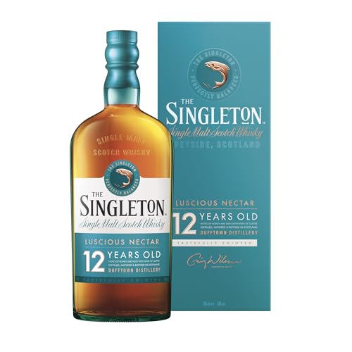 The Singleton 12 Jahre Single Malt Scotch Whisky - Geschenkempfehlung, handgefertigt aus der schottischen Speyside | 43 Prozent vol | 700ml Einzelflasch von The Singleton