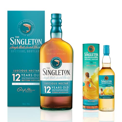 The Singleton 12 Jahre | Single Malt Scotch Whisky | 70 cl + The Singleton 14 Jahre | Special Releases 2023 | Single Malt Scotch Whisky | 20 cl (1 x 70 cl + 1 x 20 cl) von The Singleton