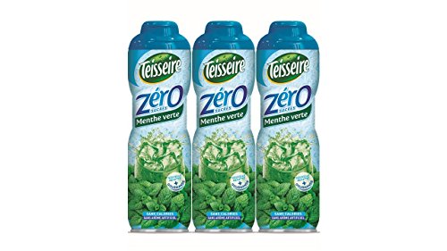3 Grüne Minze 0% Sirup Zucker frei - 3 x 0,6L von LNEE
