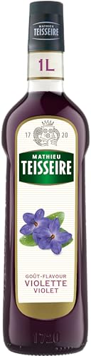 Teisseire Sirup Veilchen (Violette) - Special Barman - 1L von The Sirop Shop