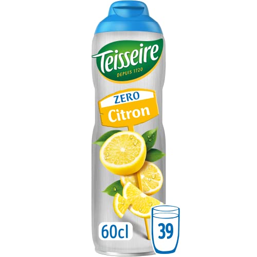 Teisseire Sirup 0% Zucker Zitrone 600ml von The Sirop Shop