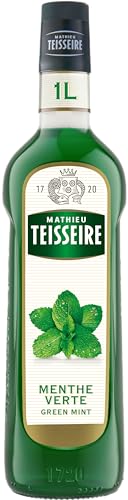 Teisseire Sirup Grüne Minze - Special Barman - 1L von Mathieu Teisseire