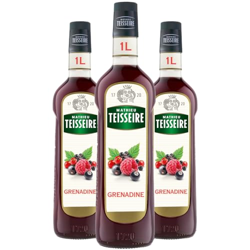 Teisseire Sirup Set Grenadine - 3 x 1L von The Sirop Shop