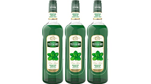 Teisseire Sirup Set Grüne Minze - 3 x 1L von The Sirop Shop