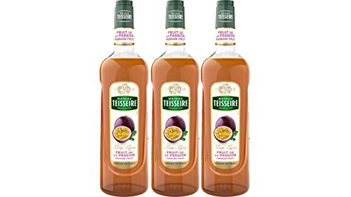 Teisseire Sirup Set Passionsfrucht - 3 x 1L von Mathieu Teisseire