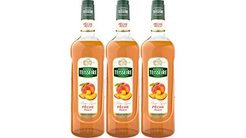 Teisseire Sirup Set Pfirsich - 3 x 1L von The Sirop Shop